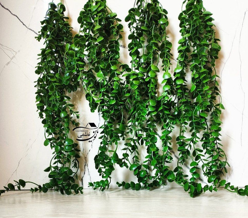 آویز شمشاد 10شاخه سبز ارتفاع 82